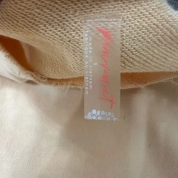 Free People Orange Cream Sleeveless Top - Picture 5 of 12